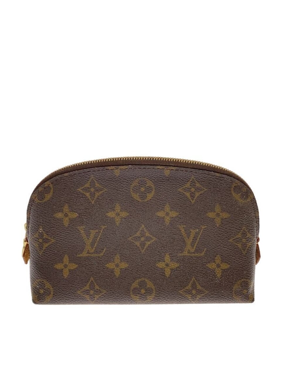LOUIS VUITTON Pochette Cosmtique Monogram Canvas Brown